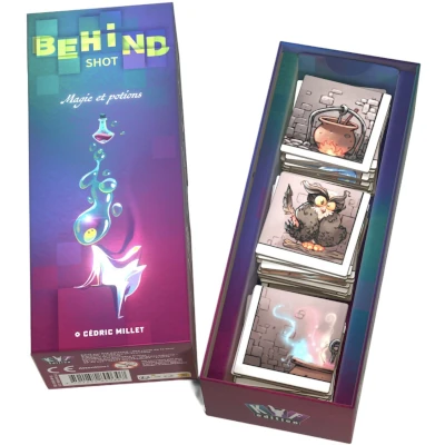 Behind