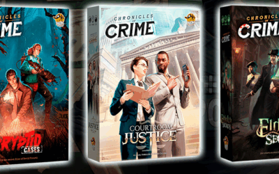 Lucky Duck Games annonce 3 nouvelles boîtes pour Chronicles of Crime !