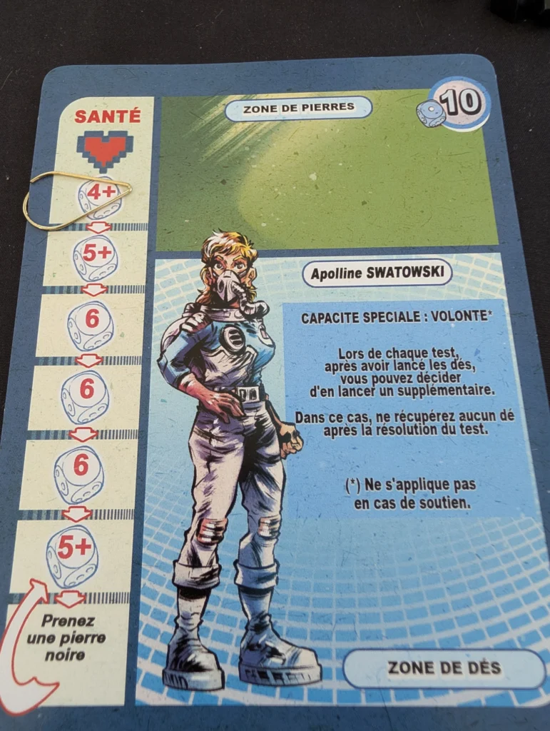 Fiche de personnage d'Expédition Ithaque