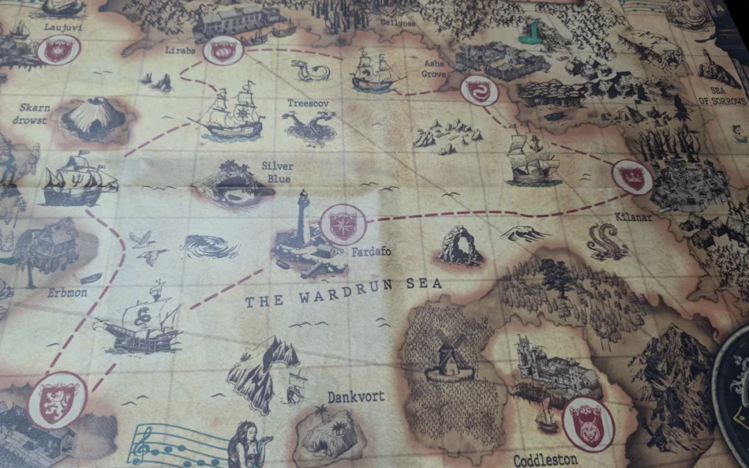 The Treasure Map Of The Red Kraken