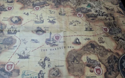The Treasure Map Of The Red Kraken