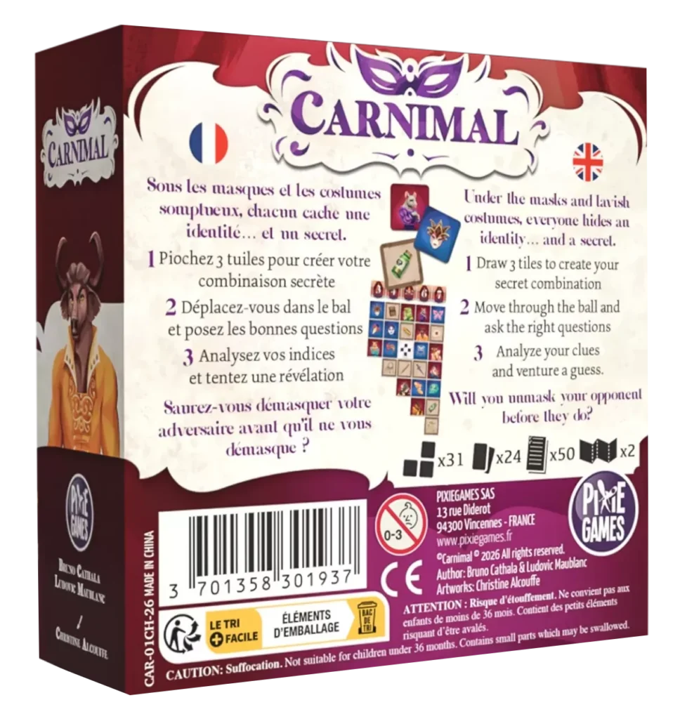 Matériel du jeu